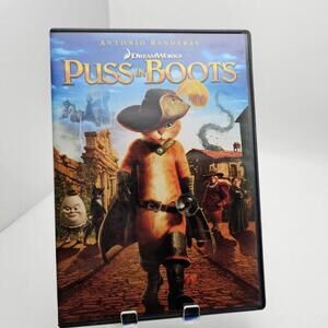 Brand New-Puss in Boots (DVD, 2012)  DreamWorks Animation